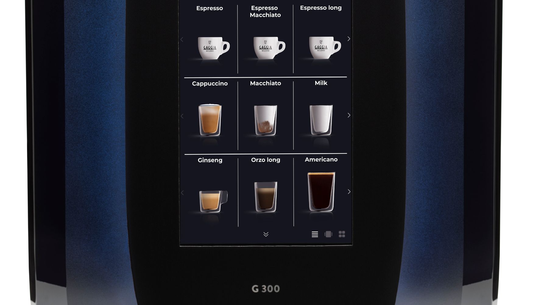 G300 Front Menu